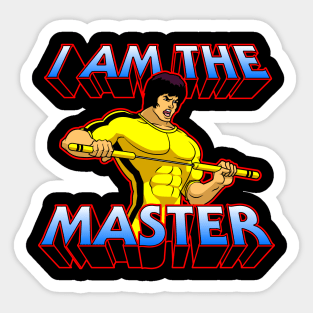 I AM THE MASTER Sticker